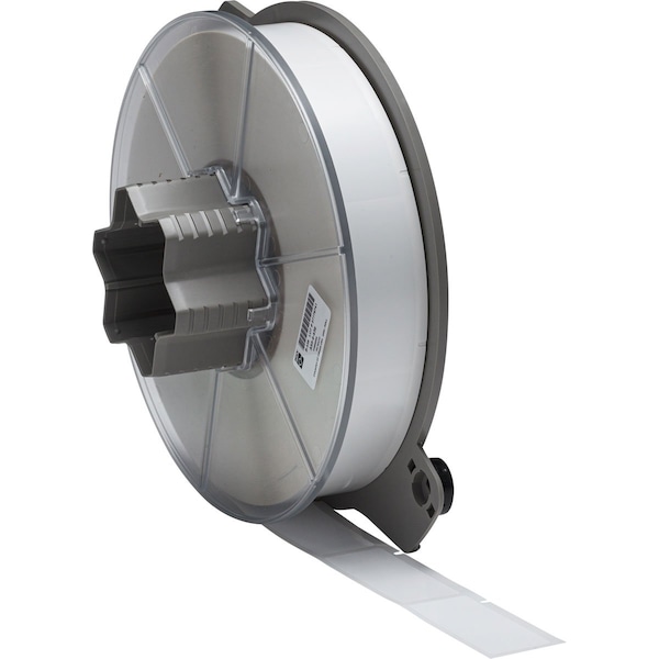 A5500 Paper Wire and Cable Flag Labels 2.5 in H x 1 in W White 2400/RL